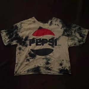 Pepsi crop top, size small.